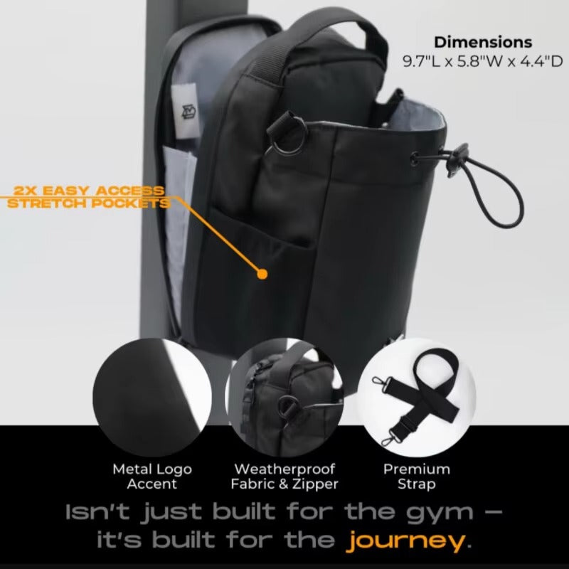 AquaMag Sport Bag® — Magnetic Hydration Made Easy